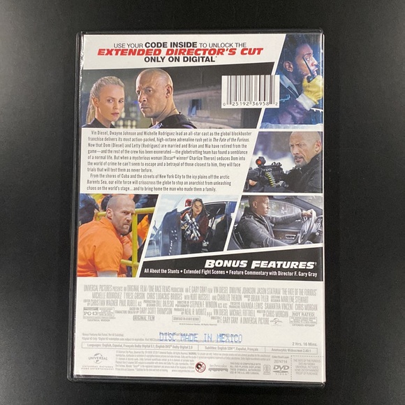 The Fate of the Furious - DVD - Picture 2 of 4